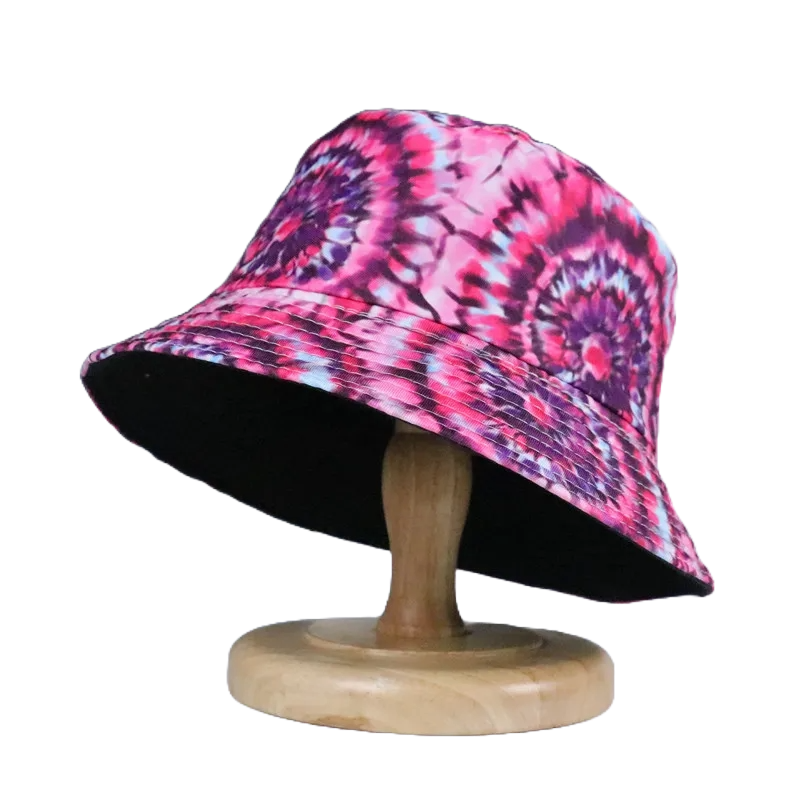 Psychedelic Swirls: Tie Dye Bucket Hat
