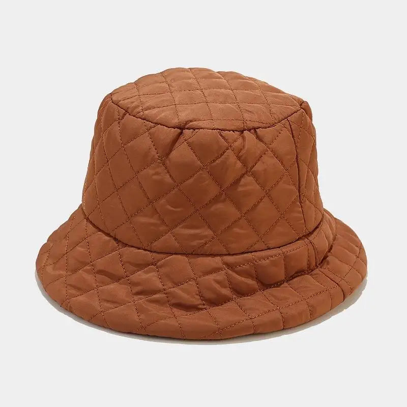 Cotton Cozy: The Down-Filled Bucket Hat
