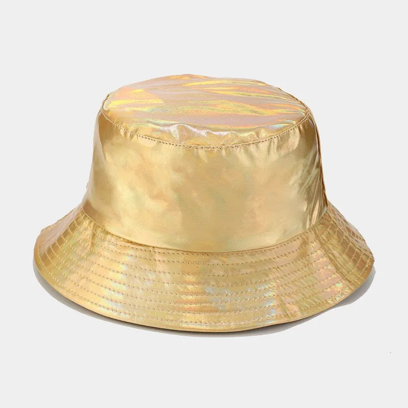 Metallic Mirage: Shimmer and Shine in Our Bucket Hats